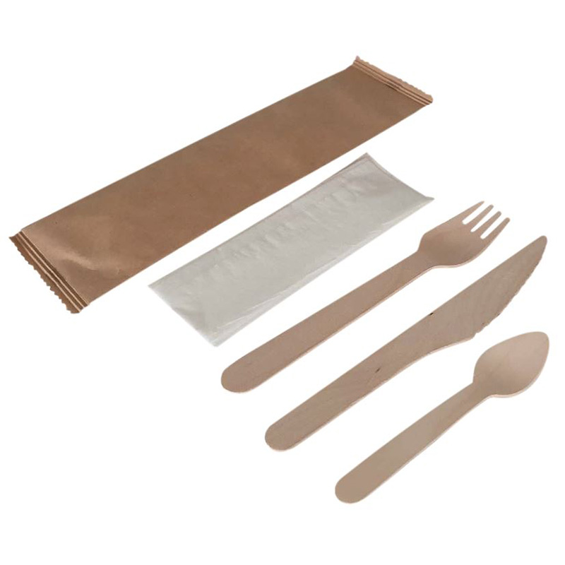 Fourchette inox avec 100% biosourcé blanc