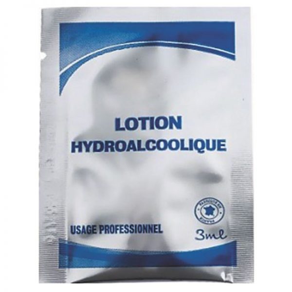 Carton de 500 Lotions hydroalcooliques dosettes 3ml