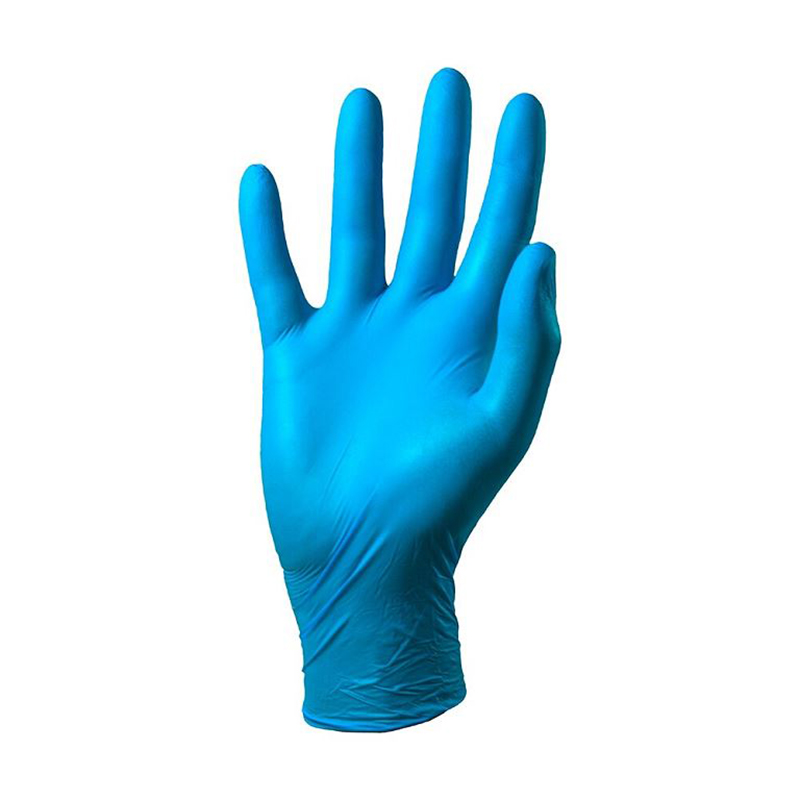 Gants nitrile jetables sans poudre à surface lisse - Boite de 100 XL