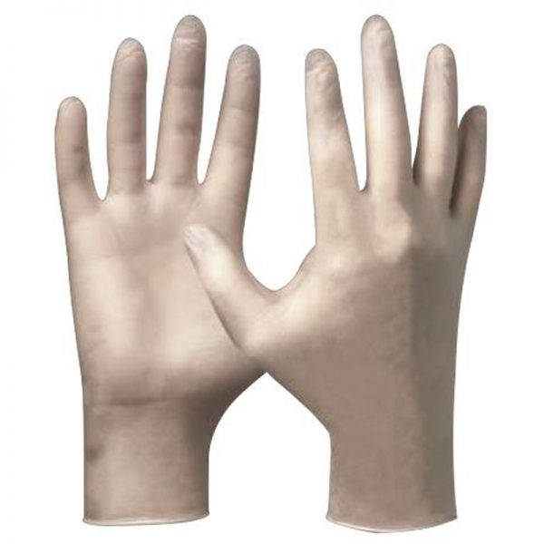 Gants jetables vinyle non poudres haute qualite taille L bo?te de 100