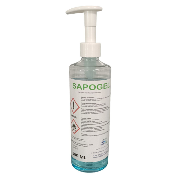 Gel hydroalcoolique 1l avec pompe - Prix