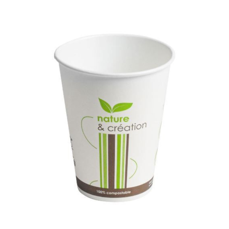 Gobelets carton biodégradables et compostables