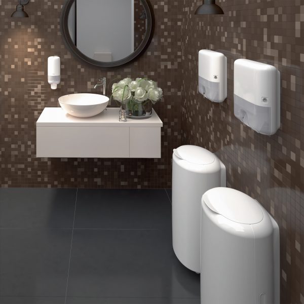 Distributeur savon S4 blanc