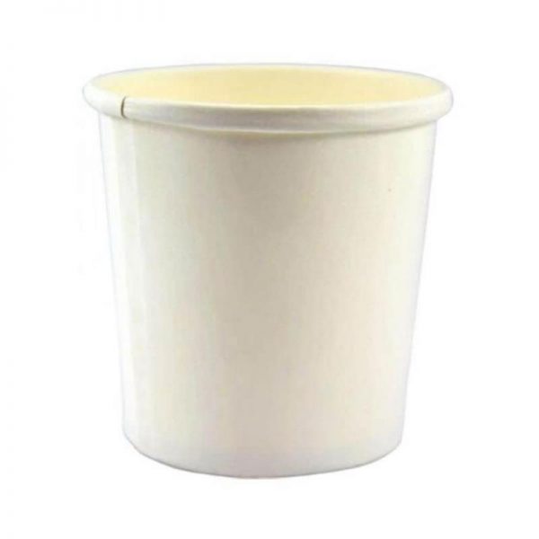 Carton de 500 Pots carton blanc 480ml