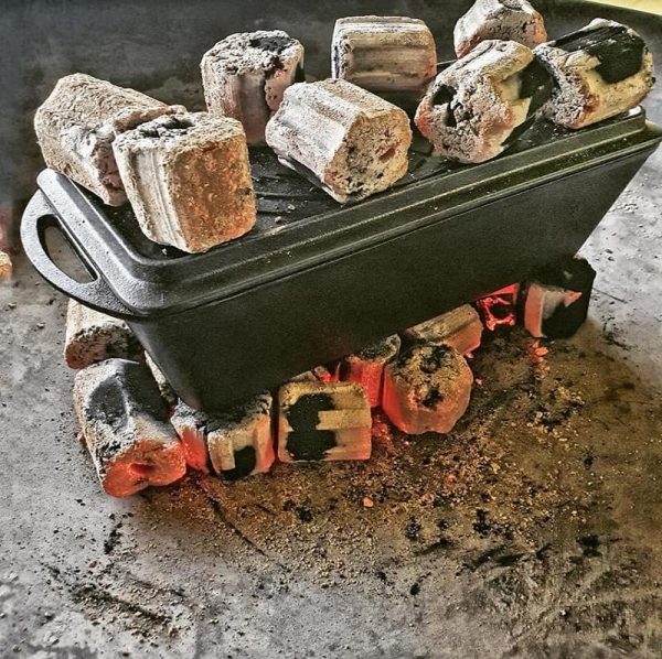 Carton de 4kg de Briquettes de charbon de coques de noisettes GreenBBQ