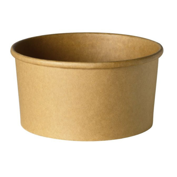 Carton de 500 Pots salade carton kraft 240ml