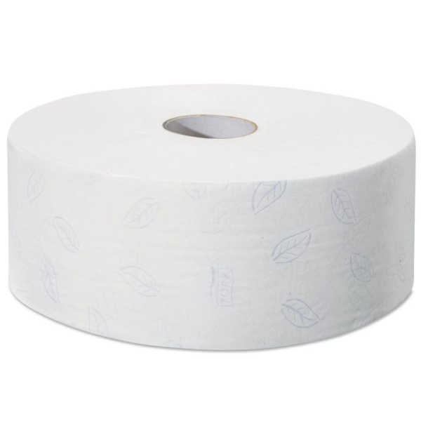Rouleau papier toilette 2 plis blanc 1800 formats Maxi Jumbo T1 - 1 carton de 6 - Tork
