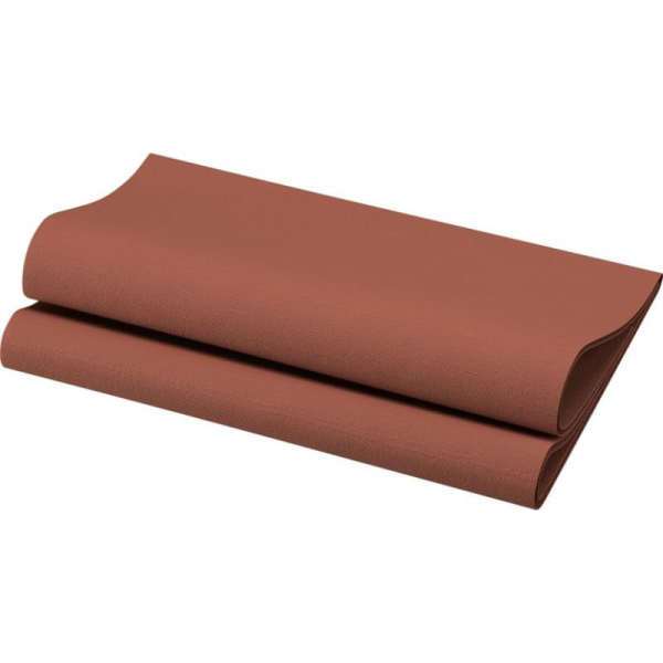 Serviette non tisse Dunisoft 40x40cm noisette - 1 carton de 360 - Duni