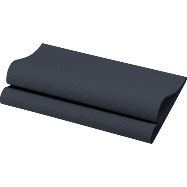 Serviette non tisse Dunisoft 40x40cm noire - 1 carton de 720 - Duni