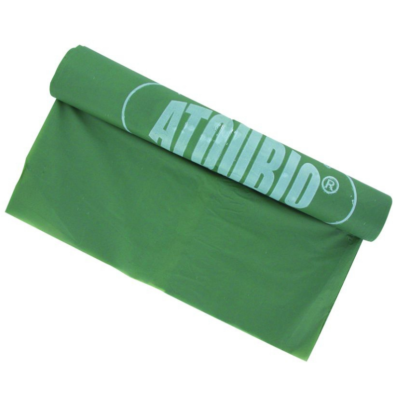 Sac poubelle type 130L lien coulissant vert biodégradable