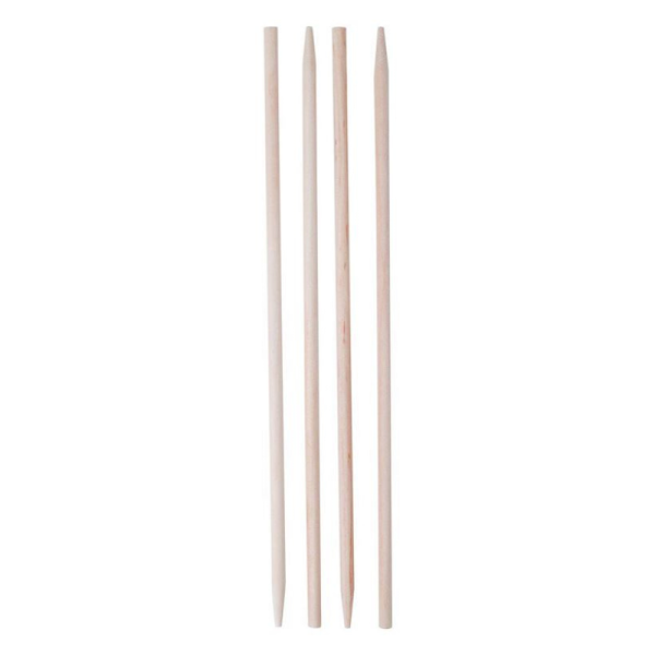 Pique bois brochette 18cm certifies FSC - paquet de 200