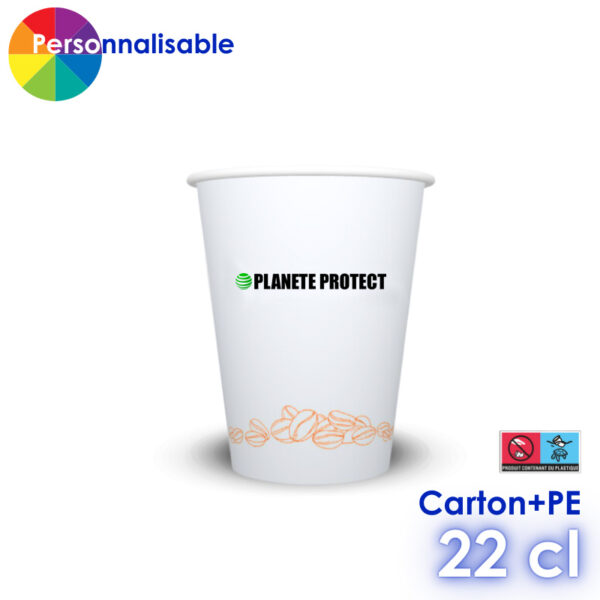 Gobelet personnalisable 22cl pp