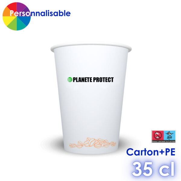 Gobelet personnalisable 35cl pp